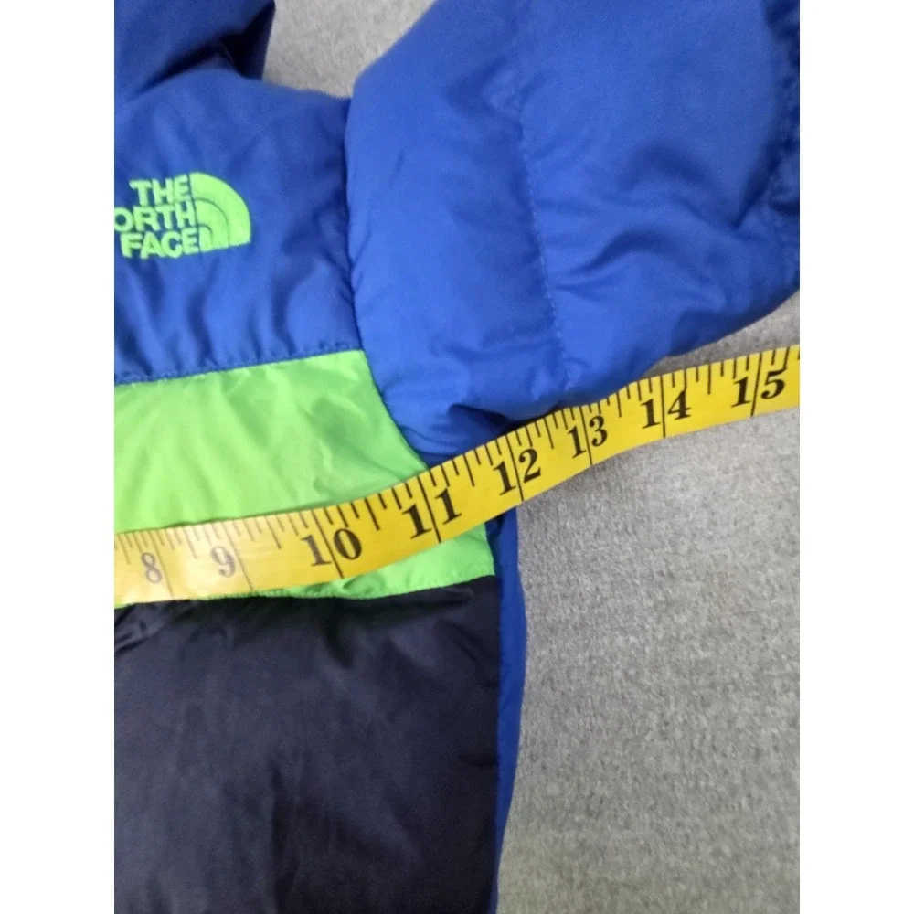 The North Face Moondoggy 550 Down Reversible Puffer Jacket Coat Boys 6-12 Mos